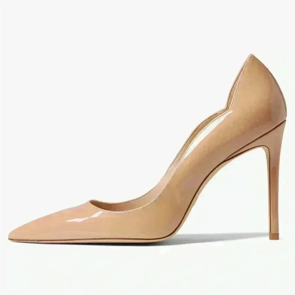 NWOT Stuart Weitzman leather heel size 6 - Picture 3 of 11